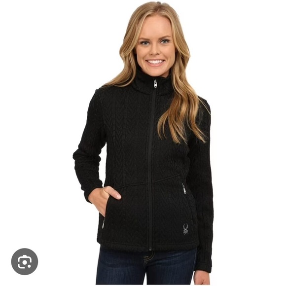 Spyder Women's Elegant Black Snow Jacket - Picture 1 of 16